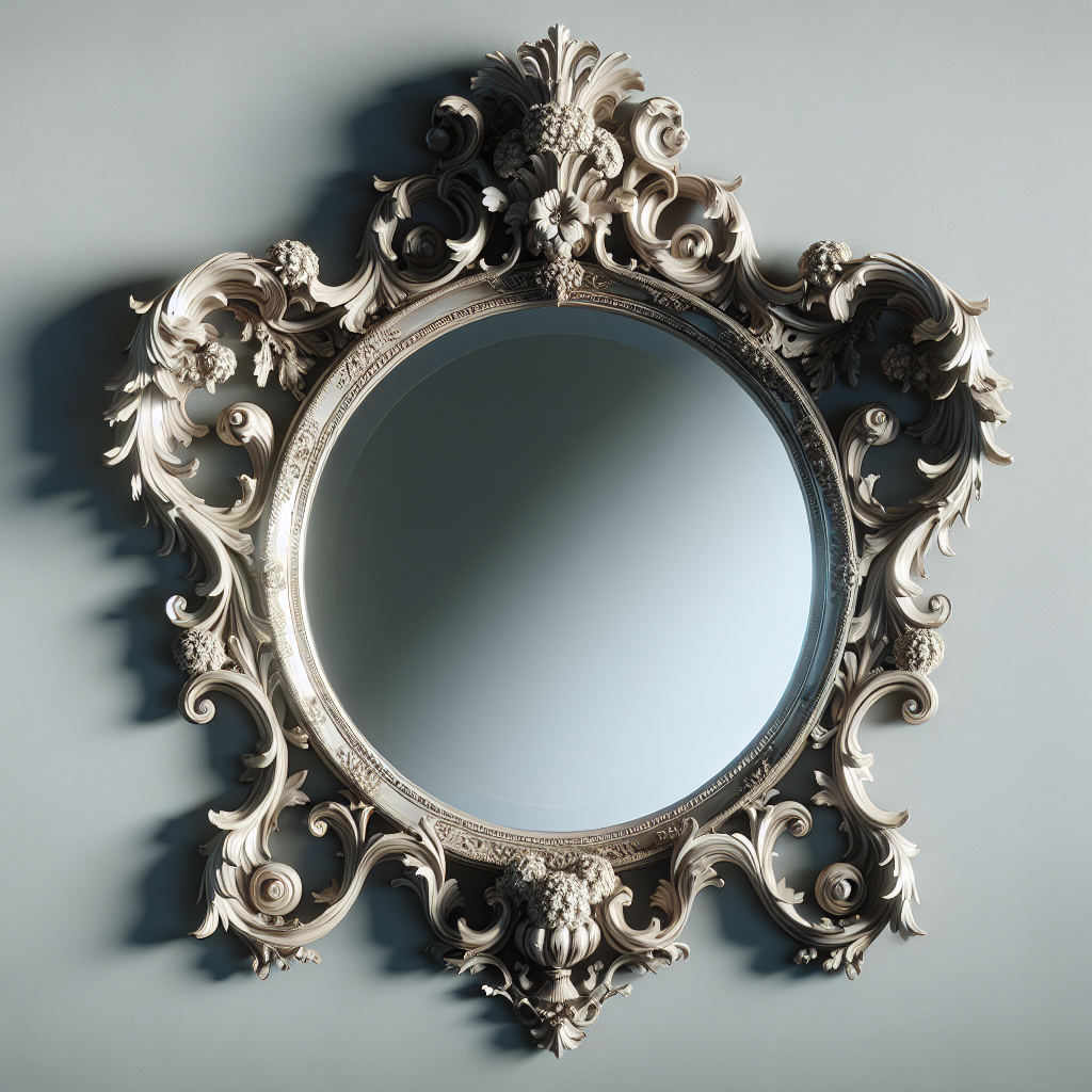 Miroir baroque Cdiscount