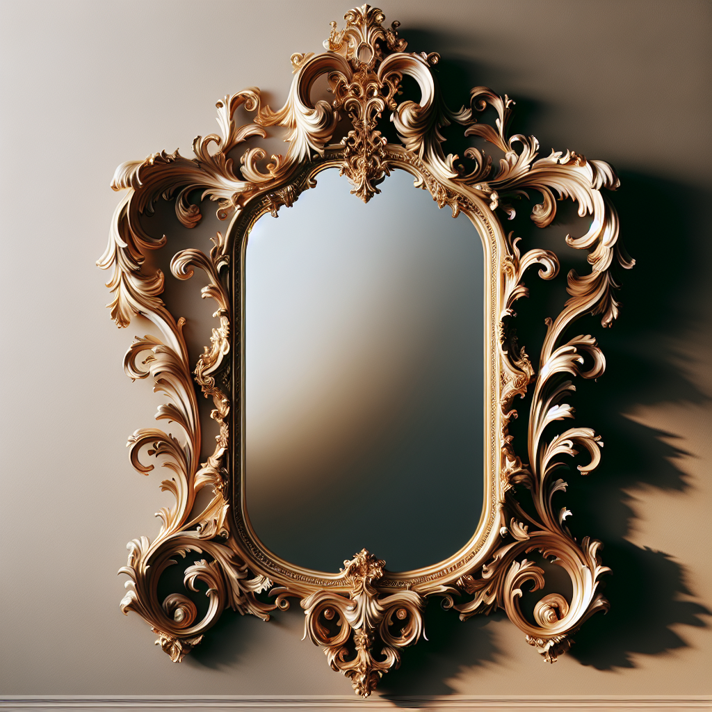 Vidaxl miroir baroque