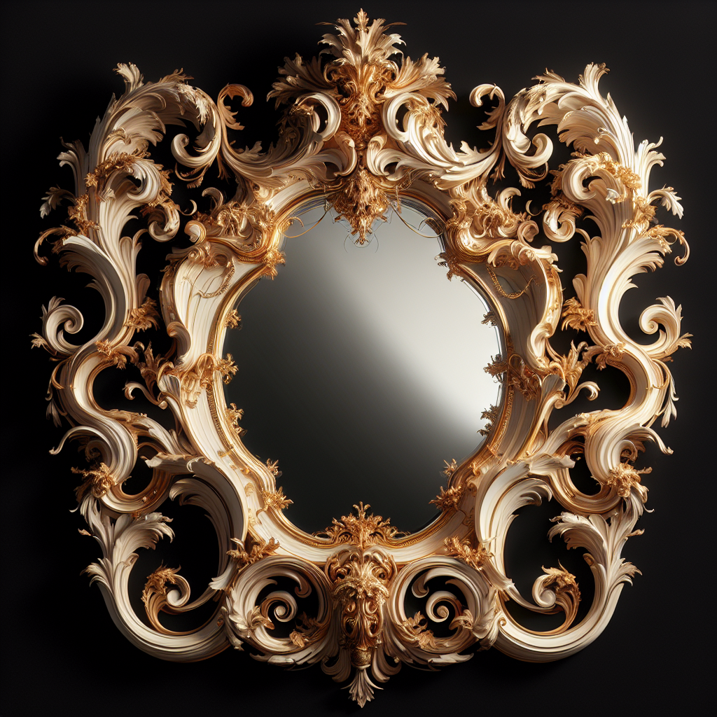 Miroir baroque xxl