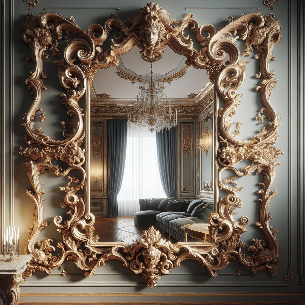 Acheter miroir baroque