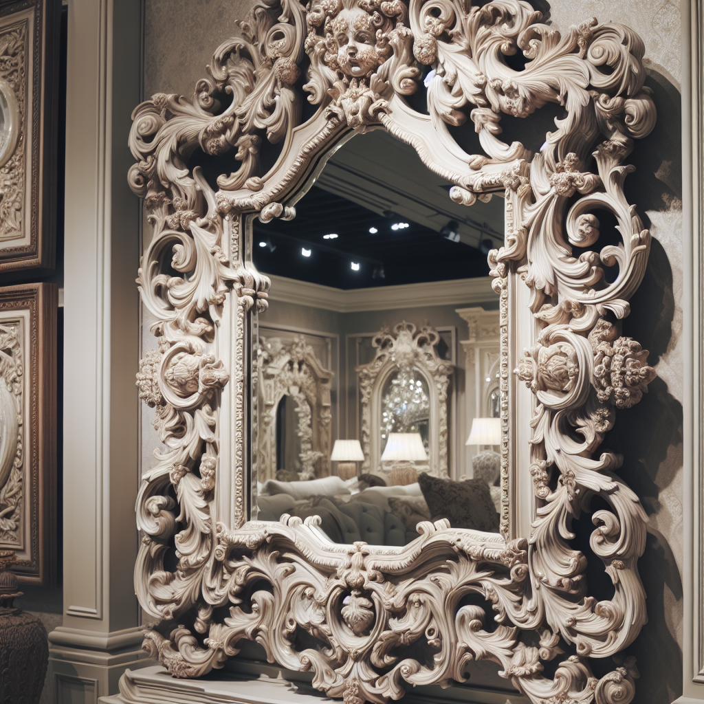 Maison du monde miroir baroque