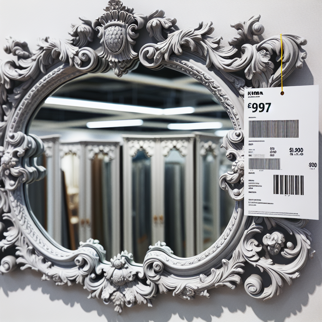 Miroir baroque Ikea prix