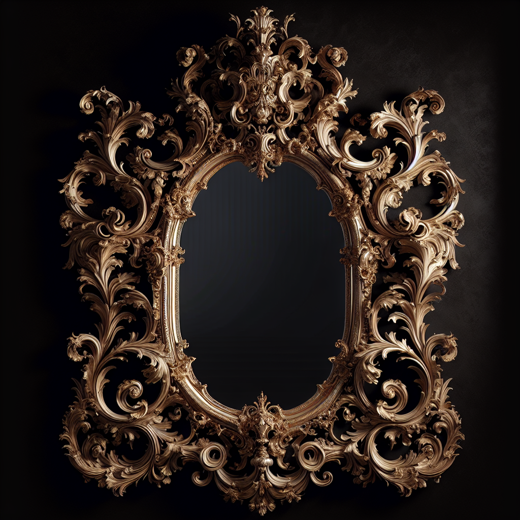 Miroir baroque grande taille