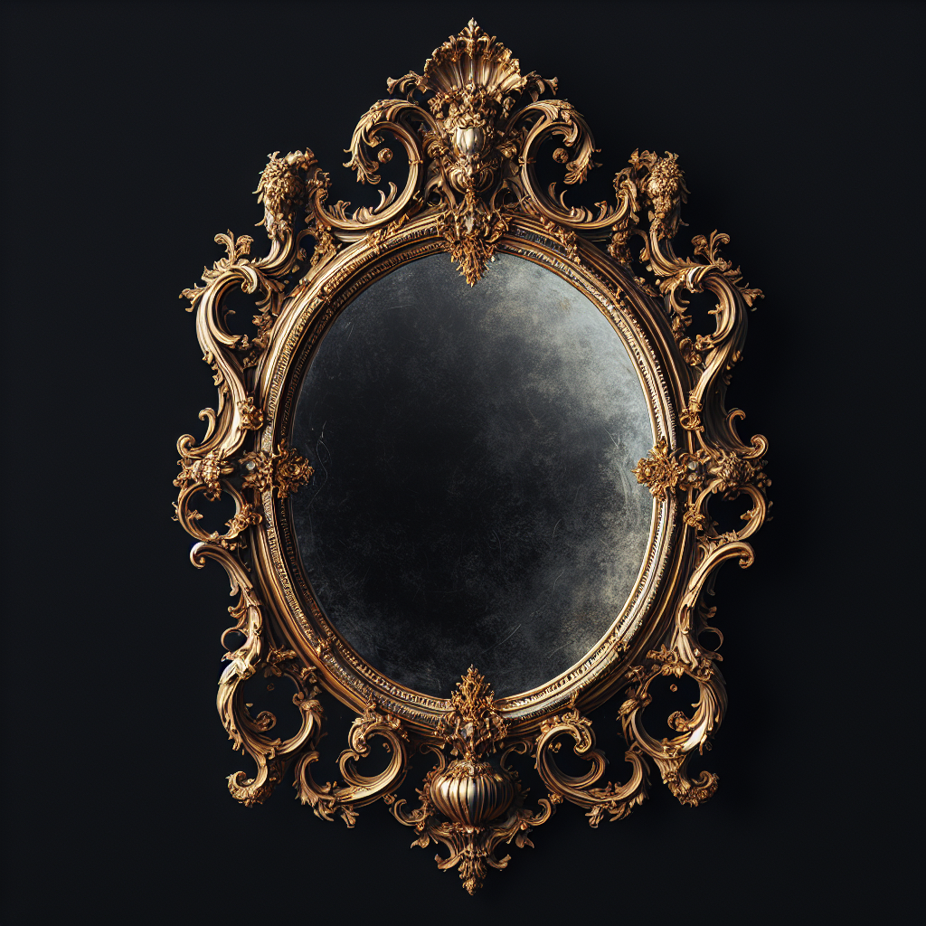 Miroir baroque la foir'fouille