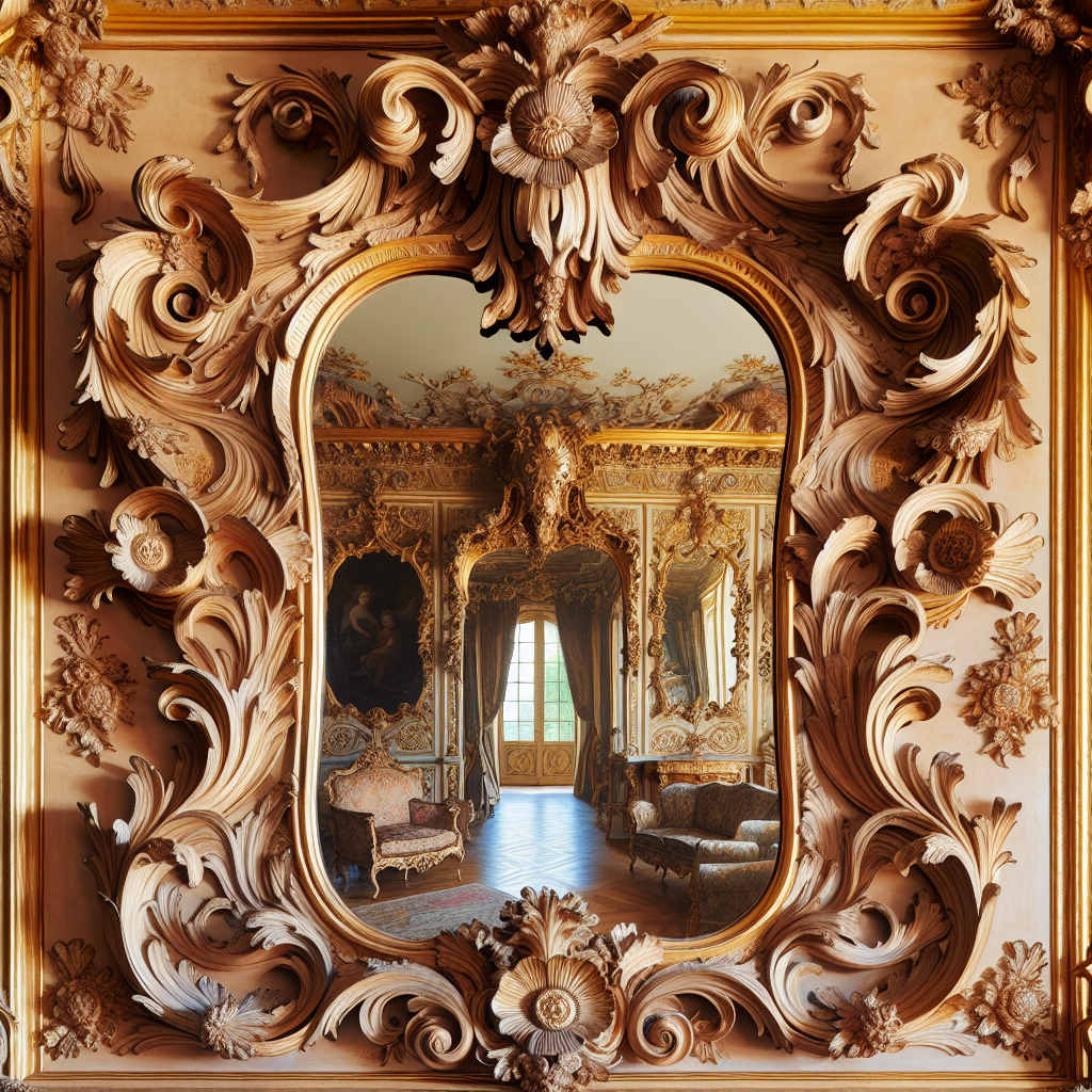 Maison du monde miroir baroque