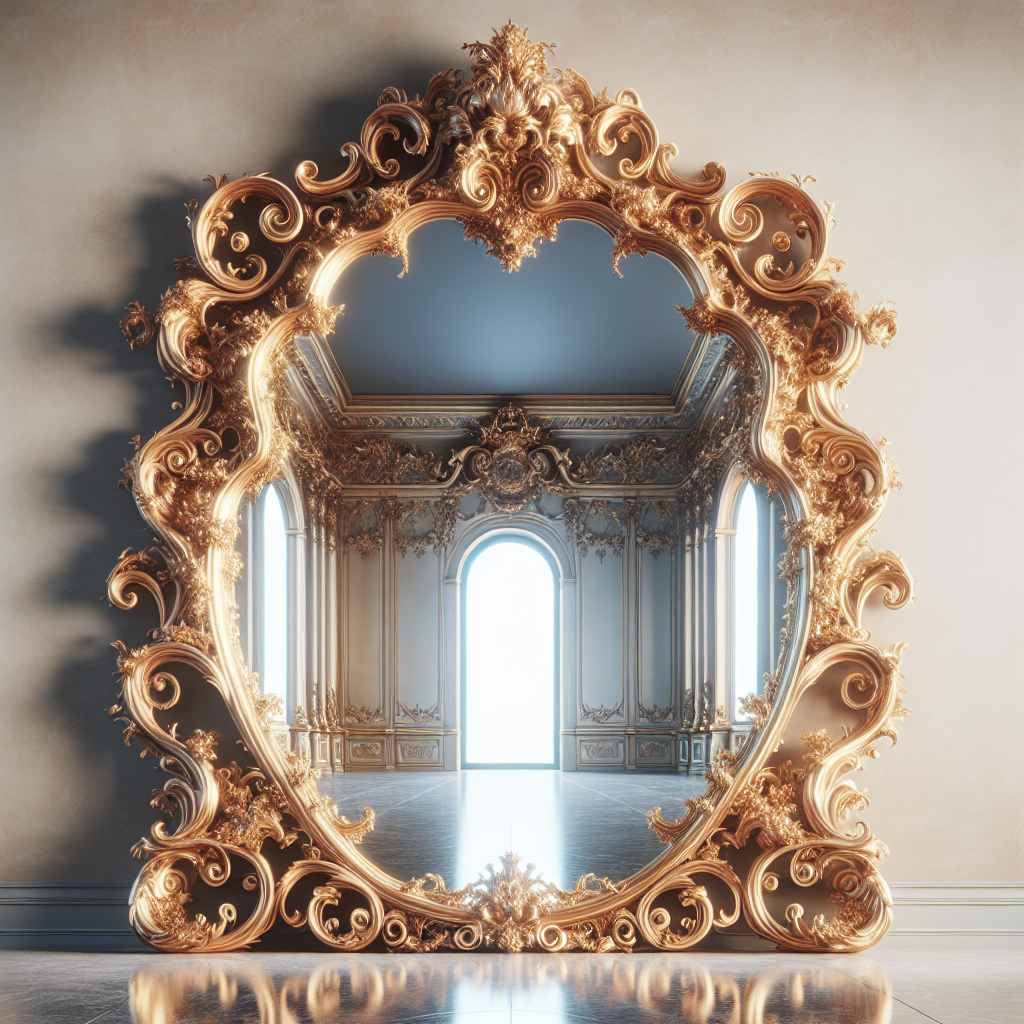 Miroir baroque grande taille