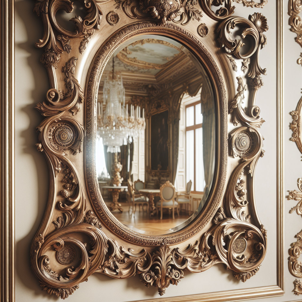 Achat miroir baroque