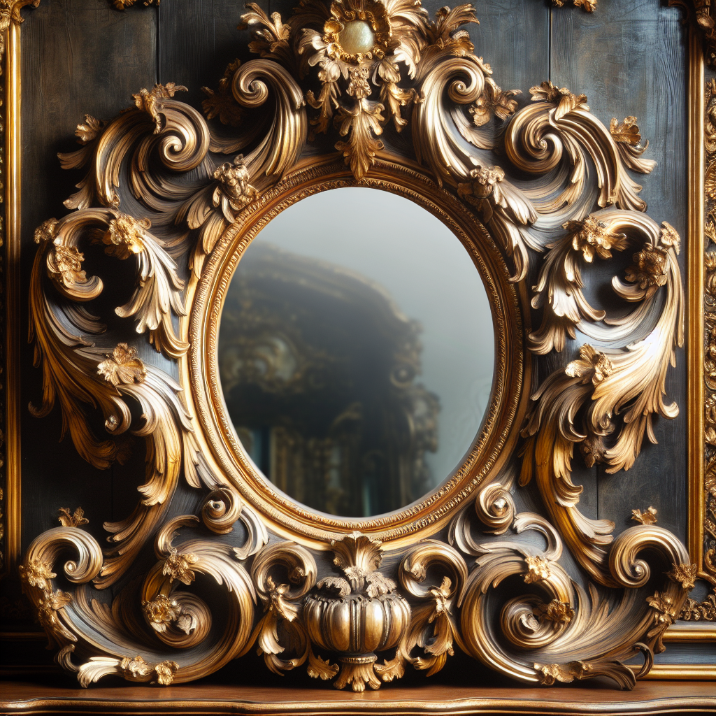 Miroir baroque occasion