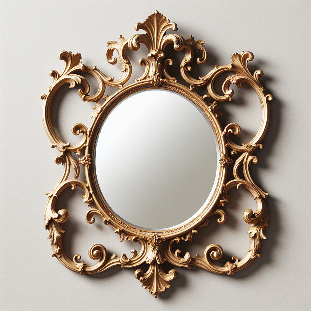 Miroir baroque pas cher