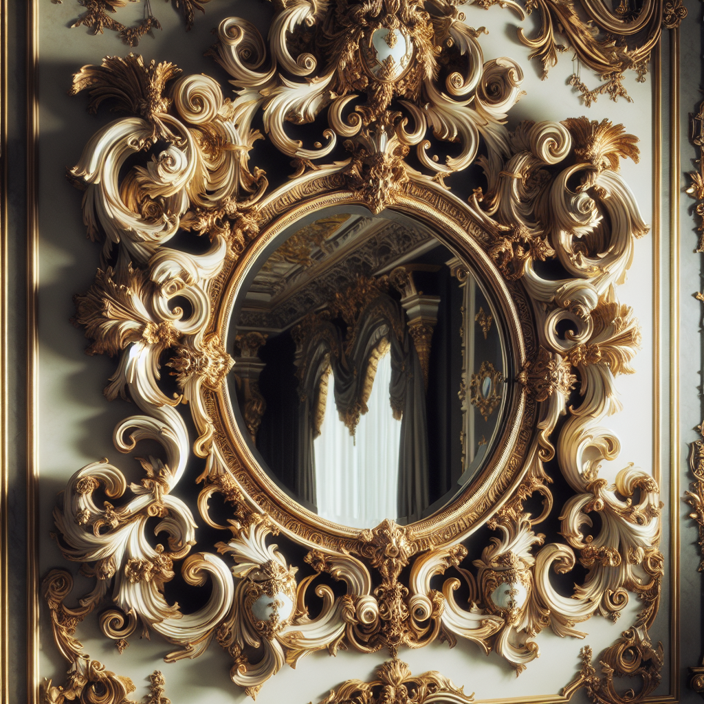 Miroir baroque Conforama